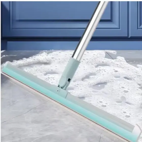 Rodo Mágico de Silicone Multiuso Limpa Pisos Vidros Multifuncional 1.3Metros