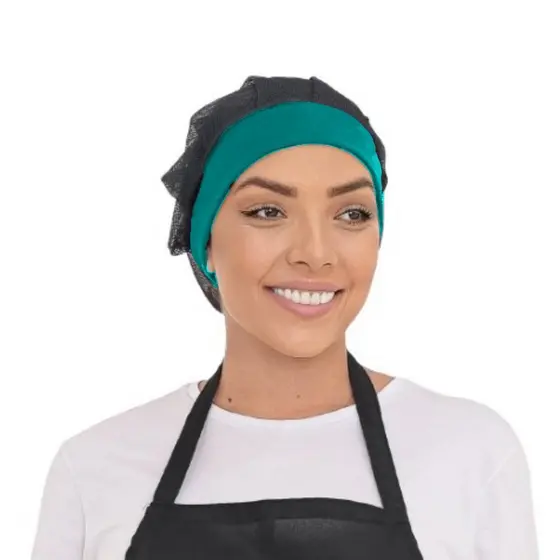 Kit 2 Toucas de Cozinha Super Confortável Lavável Cozinha Restaurante Padaria Pizzaria Varias Cores