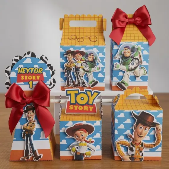 Kit Festa Toy Story Personalizado Pegue e Monte Lembrancinhas Festa Infantil