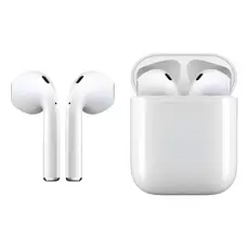 Fone de ouvido sem fio Bluetooth i12 TWS V5.3 Branco