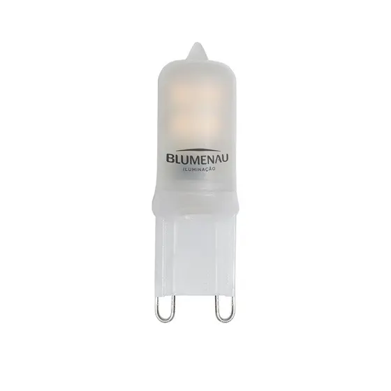 Lâmpada G9 Ledpin 2,5W 2400K Luz Quente 127V Blumenau Econômica Alta Durabilidade Led