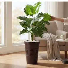 Vasos com Plantas Artificial Decoração Casa Jardim