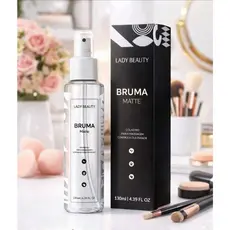 Bruma Fixadora Lady Beauty Matte com Colágeno 130ml