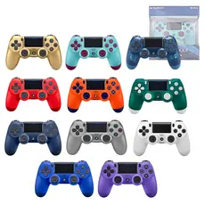 Controle Gamer Com Vibração Doubleshock Bluetooth Compatível com 4º Geração T&Z D4-B Color