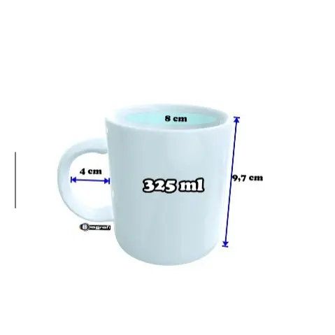 Caneca Porcelana Personalizada com a sua Arte