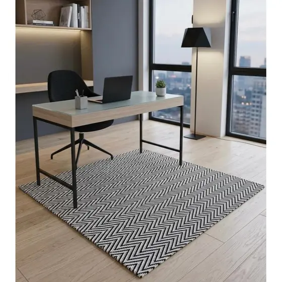 Tapete Decoração  Médio 1,40x1,40 Antiderrapante Sala/quarto/escritório