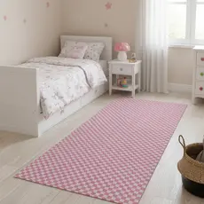 Tapete Passadeira para quarto Infantil Antiderrapante 100% Algodão menino/menina/kids