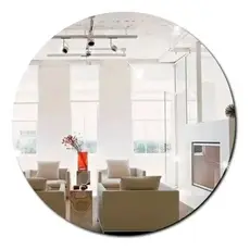 Espelho Redondo Decorativo Para Sala Quarto Banheiro Cozinha Corredor Escritorio – AttualeHome
