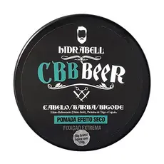 Cera Modeladora Ultra Fixação Cbb Efeito Seco Mate Pomada Capilar Cabelo e Barba 150g Hidrabell