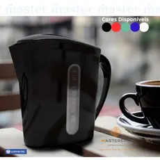 Jarra Leiteira 1L Com Visor Para Microondas Unitermi Leite Chá Suco Água