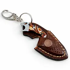 Chaveiro Campeira Faquinha Com Abridor de Garrafas Barretos Country Mini com Bainha