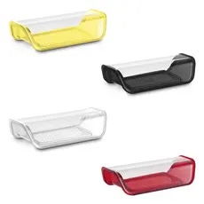 Manteigueira Porta Manteiga Acrílico com tampa transparente Uz Promoção Shopee
