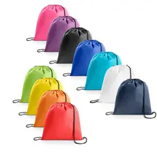 Kit 3 a 10 Mochila Saco Bolsa Unisex Em Poliéster Academia Futebol Trilha Escola Esportiva