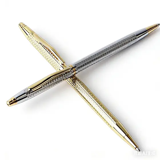 Caneta Esferográfica Metal Luxo Ponta Fina | Design Clássico e Acabamento Premium