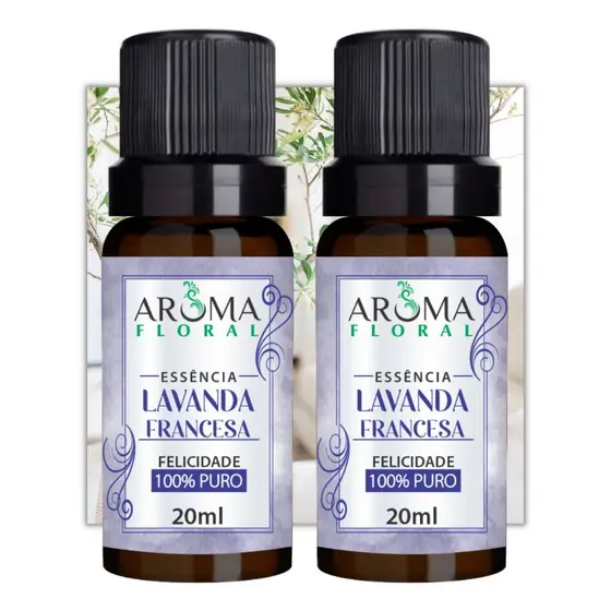 Essencia Lavanda Francesa - Aroma Floral -  Para Aromatizador e Difusor Elétrico