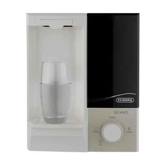 Purificador Água Gelada Da Vinci Ice Branco Europa