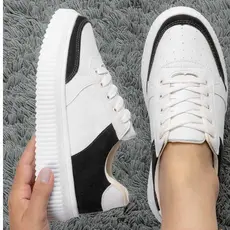 Tênis Feminino Plataforma Casual Moda Modesta Leve Confortável Ref:1024