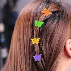 Presilhas Para Cabelo Borboleta Pacote Com 24 Unidades
