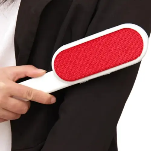 Escova Rolo Tira Pelo Papa Bolinha Roupa Carpete Pet Sofá Com Cabo Casa Pratico..