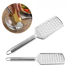 Ralador De Aço Fino Inox (FINO) - Multifuncional Para Queijo e Legumes Cozinha