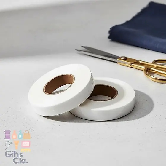 Barra Fácil 2cm x 50m Bainha Mágica Instantânea Fita Termocolante Dupla Face  Sem Costura