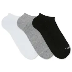 Kit Meia Invisível Mash 3 Pares Algodão Sem Cano Esportiva