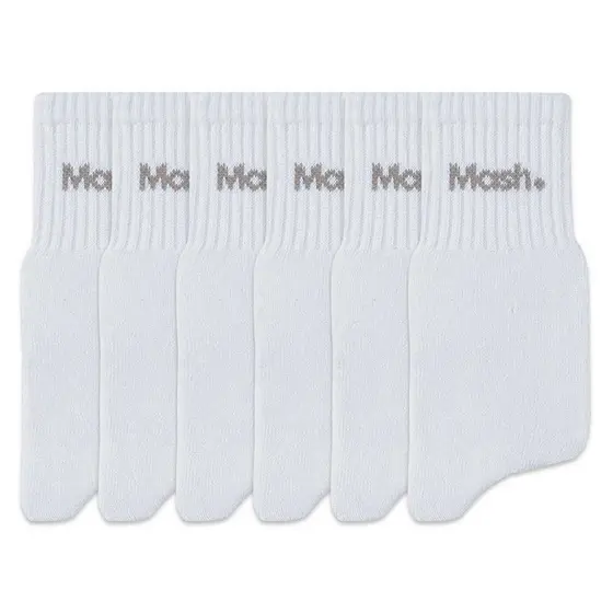 KIT 6 PARES MEIA ESPORTIVA CANO MÉDIO