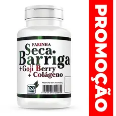 FARINHA SEC DETOX DIURÉTICO SHAPE COM COLÁGENO E GOJI BERRY 120 COMPRIMIDOS