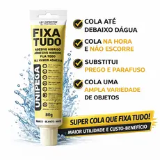 SUPER Cola Fixa Tudo 80 gramas ORIGINAL Cola Até Debaixo D'água - COMPROU CHEGOU