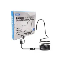 Câmera PC E Android Sonda Endoscópica 2M/5M knup KP-MI800
