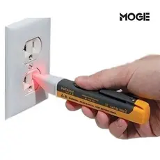 Detector de Fase Caneta Teste 90–1000V | Sonoro e Luminoso | CAT III | Sem Fio