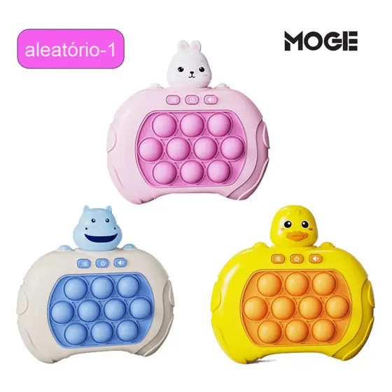 Brinquedo Pop It Fast Push Game | Anti Stress | Jogo Interativo | Luz e Som