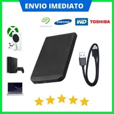 HD Externo 500GB USB 3.0 Tipo SSD Portátil de Console, Xbox, PS4, Notebook – Armazenamento Rápido