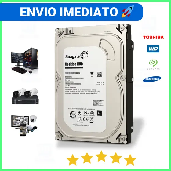HD 250GB SATA 3.5 DVR/PC/CFTV Disco Rígido *Pronto para Usar* Desktop Sistemas Intelbras e Segurança
