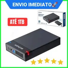HD Externo 500GB até 1TB 3.5" Xbox - PS5 - PC Armazenamento Rápido USB 3.0 Desktop Gaveta