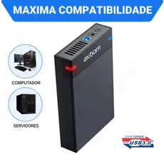 HD Externo 6TB 3.5 USB 3.0 Armazenamento Rápido com Muito Espaço para Backup Desktop com Garantia