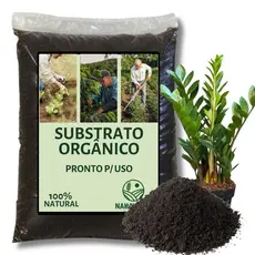 Substrato Orgânico Para Zamioculca Terra Adubada Nutritiva Pronta Para Uso Enraizamento Premium