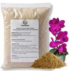 Farinha de Osso 100% Natural Fertilizante Mineral Adubo Plantas Flores Frutos Horta Jardim Orquideas