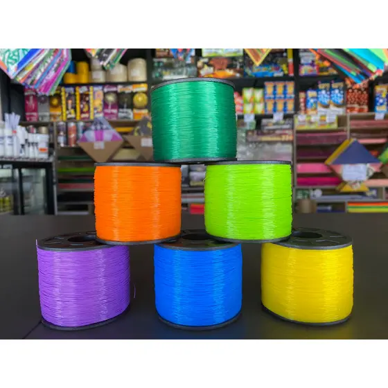 Linha de Nylon Para Pipa - 250jd, 550jd e 1100jd