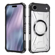 Capa Capinha Clear Anti Impacto Com Suporte Para Carregador Por Indução Para iPhone 17 Air