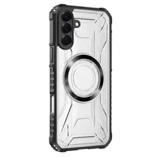 Capa Capinha Clear Proteção Nível Militar Suporte Carregador Por Indução P/ Samsung Galaxy S25 Plus