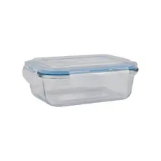 Pote Hermético 1040ml em Vidro Borossilicato Cor:Transparente