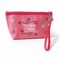 Nécessaire Dia das Mães Te Amar é Minha Rotina Preferida Organização Bolsa Viagem Maquiagem