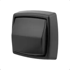 Acabamento Para Válvula De Descarga Hydra Max Preto Fosco
