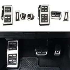 Pedais Do Carro Pedal De Embreagem De Freio De Combustível Tampa Para Volkswagen VW Passat B8 Golf 7 Tiguan 2017-2021 Seat Leon 5F MK3