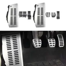 Pedais De Carro Para Volkswagen VW Polo Golf 4 MK4 Bora Beetle RSi GTI R32 Vento Fox Up Freio A Gás Pé Resto Pedal Capa