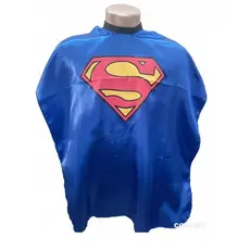 Capa De Corte Infantil Estampada Super Homem com ziper