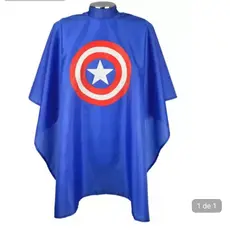 Capa De Corte Infantil Capitão América