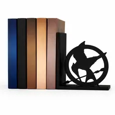 Aparador de Livro Suporte Preto Mockingjay Jogos Vorazes