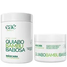 Mascara De Tratamento Intensivo Quiabo Bamboo E Babosa 1kg Eae
